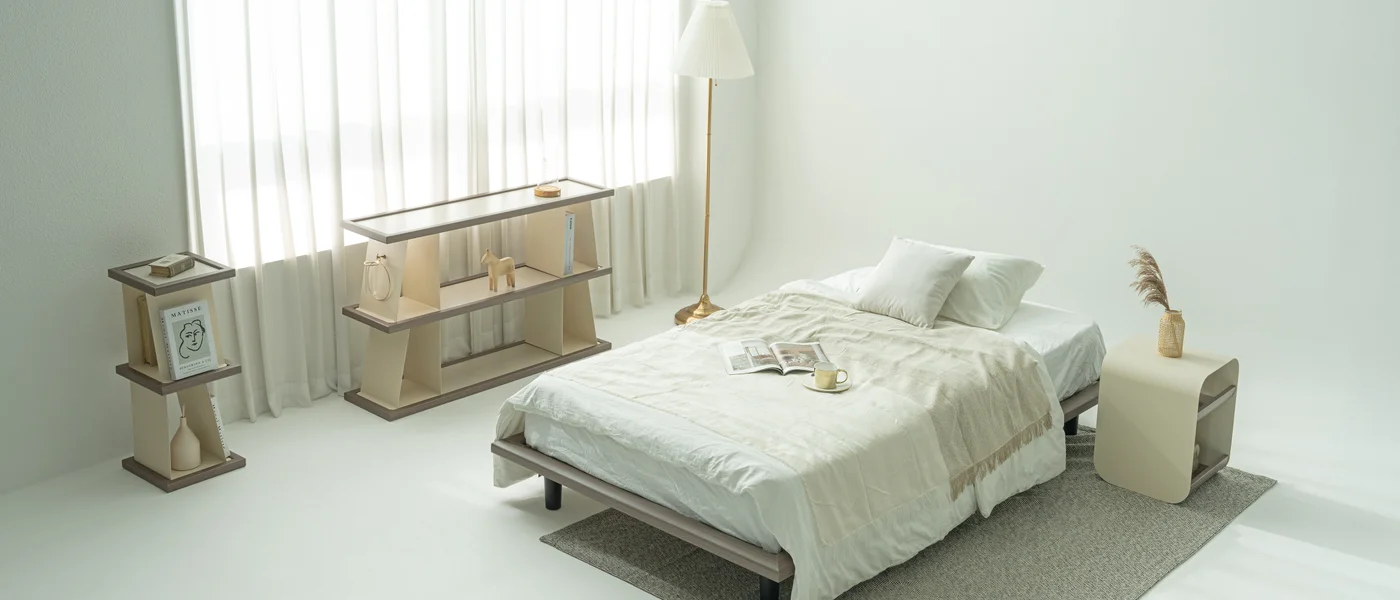 베로티 협탁 VALEN SIDE TABLE LPM 라운딩 공법 디자인등록 대표 이미지