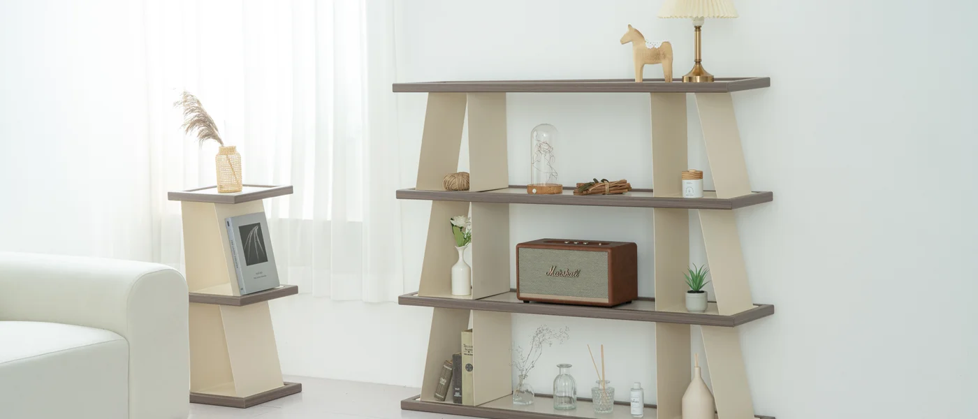 베로티 책장 MY BOOKSHELF LPM 래핑 Knock Down 디자인등록 대표 이미지